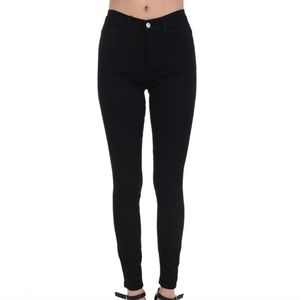 Judy Blue mid-rise skinny stretchy black jeans Size 5/27